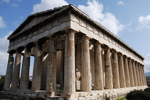 Det gamle tempelet Parthenon